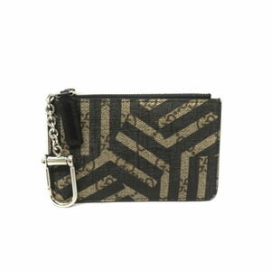 Gucci GG Kaleido Wallet Key Ring Beige Keychain